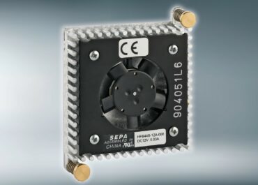 Leistungsstarker Chipkühler HZB50B mit einem Wärmewiderstand von nur 1,4 K/W